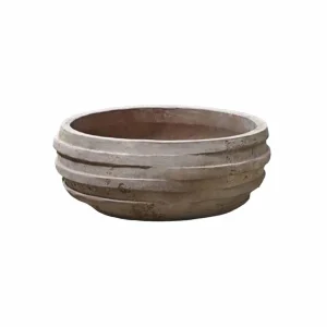 Antico Terra Cotta Tela Bowl>Roger's Gardens Fashion