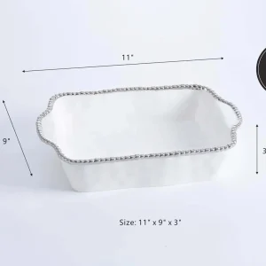 Argentinian Salerno Rectangular Baking Dish>Roger's Gardens Cheap