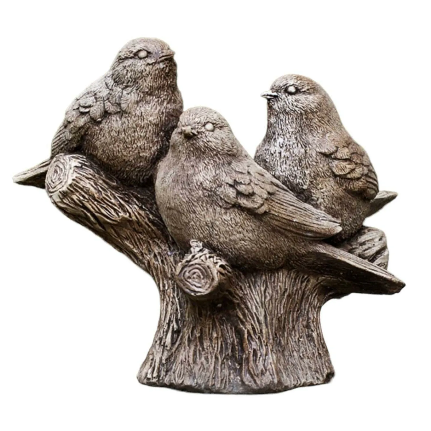 brownstone_flock_of_birds_statue___tall_0.webp Brownstone Flock Of Birds Statue - 6.5" Tall>Roger's Gardens Best Sale