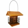 Classic Traditional Cedar Bird Feeder>Roger's Gardens Clearance