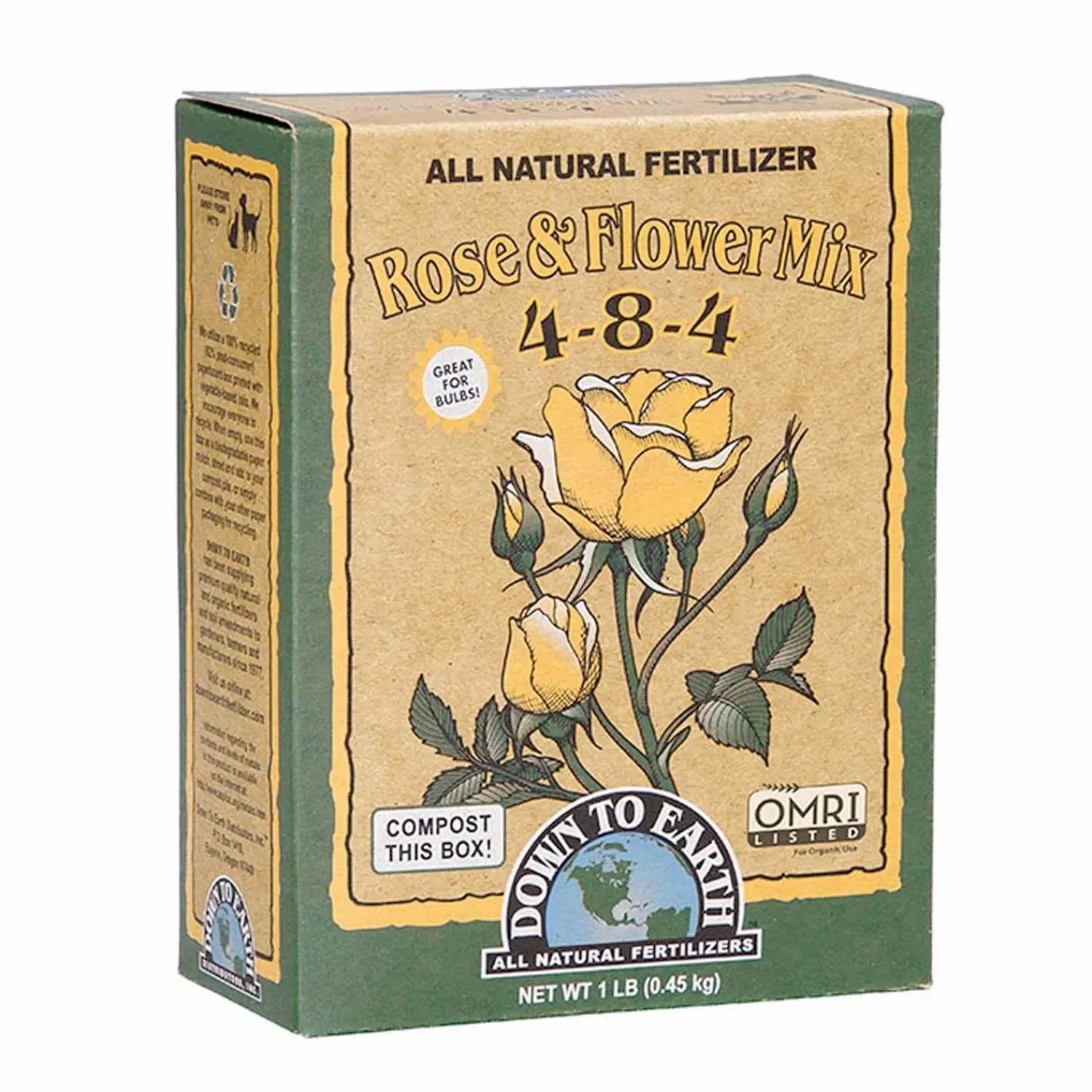 down_to_earth_organic_rose__flower_fertilizer__lbs_0-1.webp Down To Earth Organic Rose & Flower Fertilizer - 1Lbs>Roger's Gardens Store