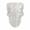Glass Skull Bowl - 7" Tall>Roger's Gardens Discount
