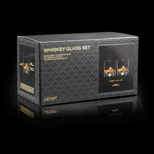 Mt. Everest Crystal Whiskey Glasses - Set Of 2>Roger's Gardens Hot