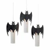 Nightwing Illuminations: Hanging Bat Candle Lights - 10" Tall - Set Of 3>Roger's Gardens Hot