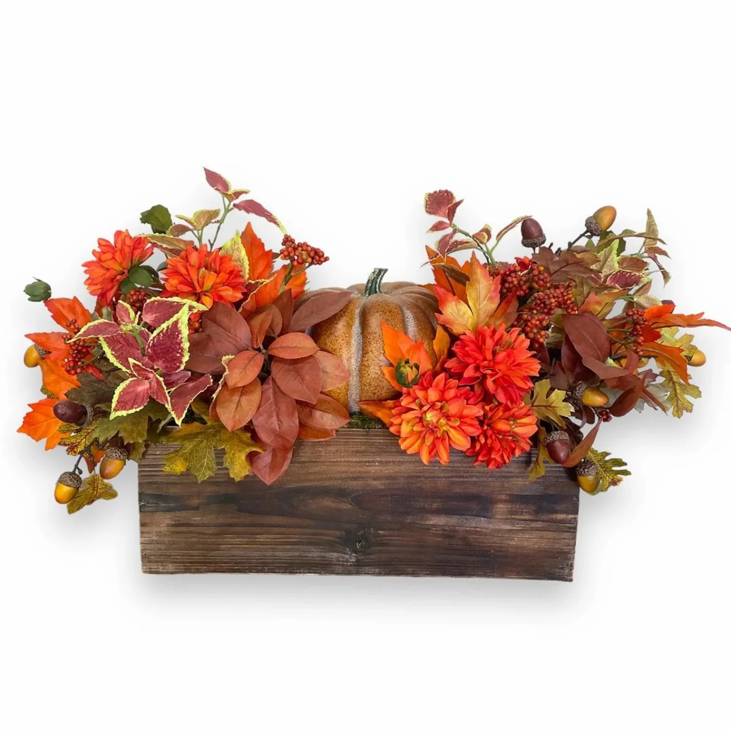 silk_pumpkin__dahlia_centerpiece_0.webp Silk Pumpkin & Dahlia Centerpiece>Roger's Gardens Best Sale