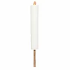 Solar Plastic Flickering Flame Candle>Roger's Gardens Online