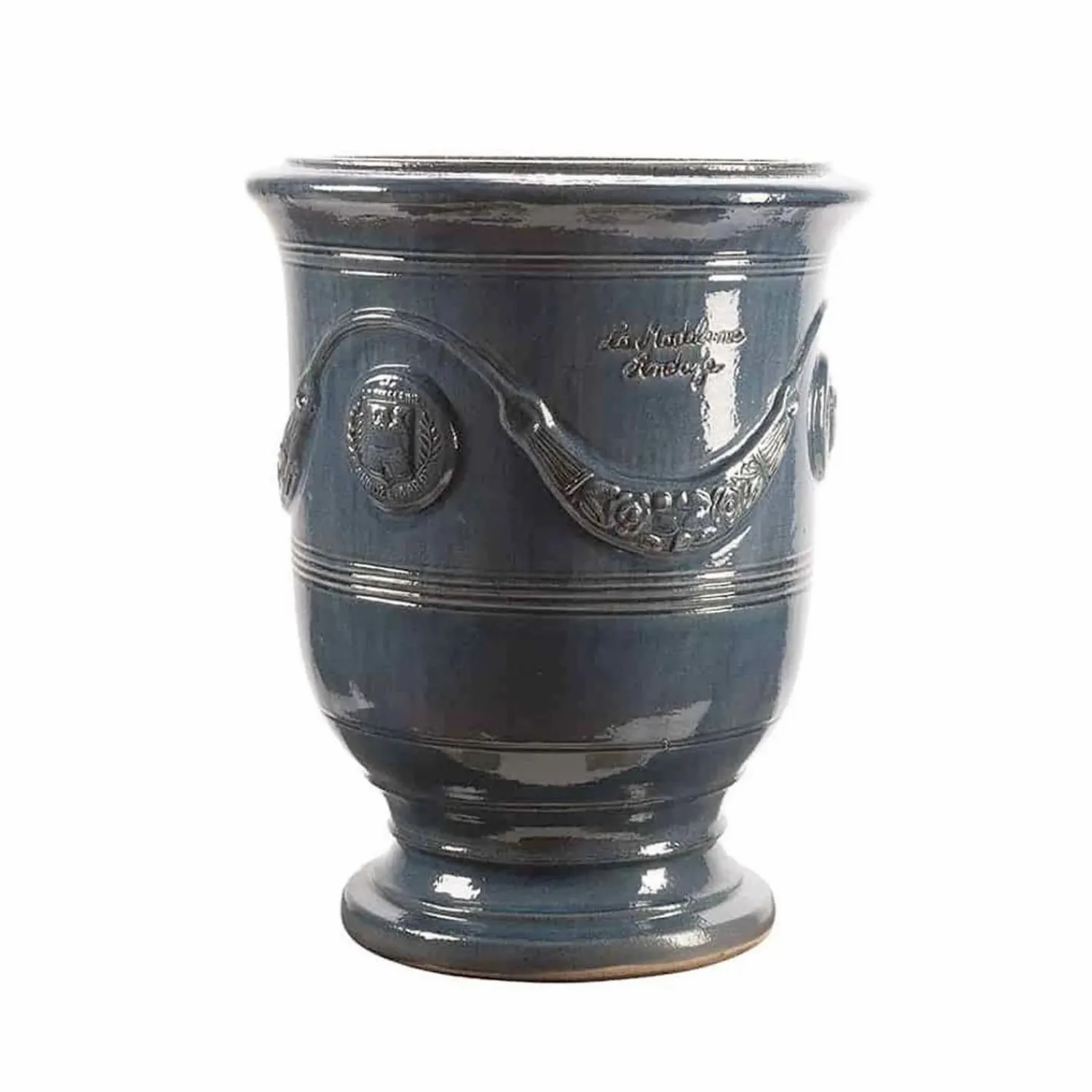 traditional_french_glazed_anduze_blue_lavender_vase_2.webp Traditional French Glazed Anduze Blue Lavender Vase>Roger's Gardens Flash Sale