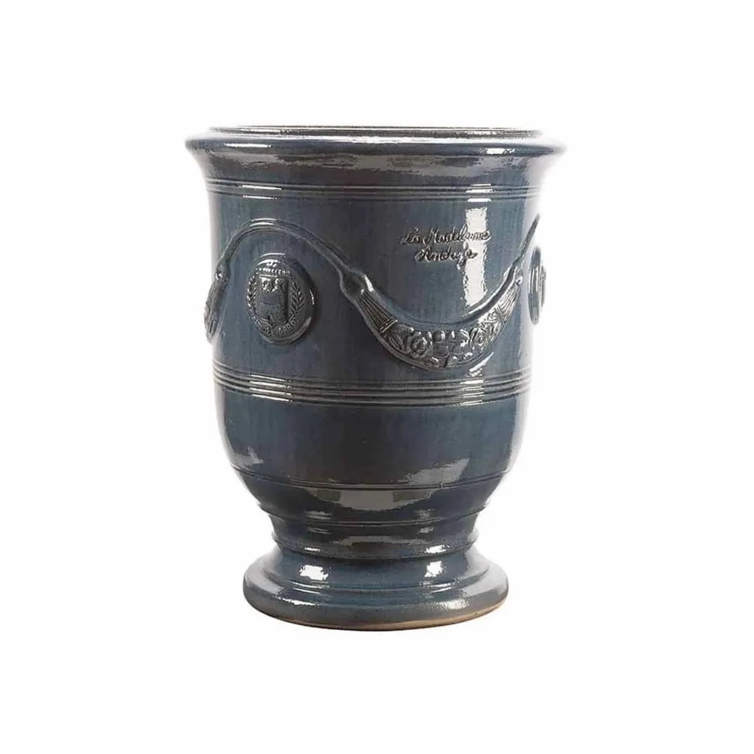traditional_french_glazed_anduze_blue_lavender_vase_3.webp Traditional French Glazed Anduze Blue Lavender Vase>Roger's Gardens Flash Sale