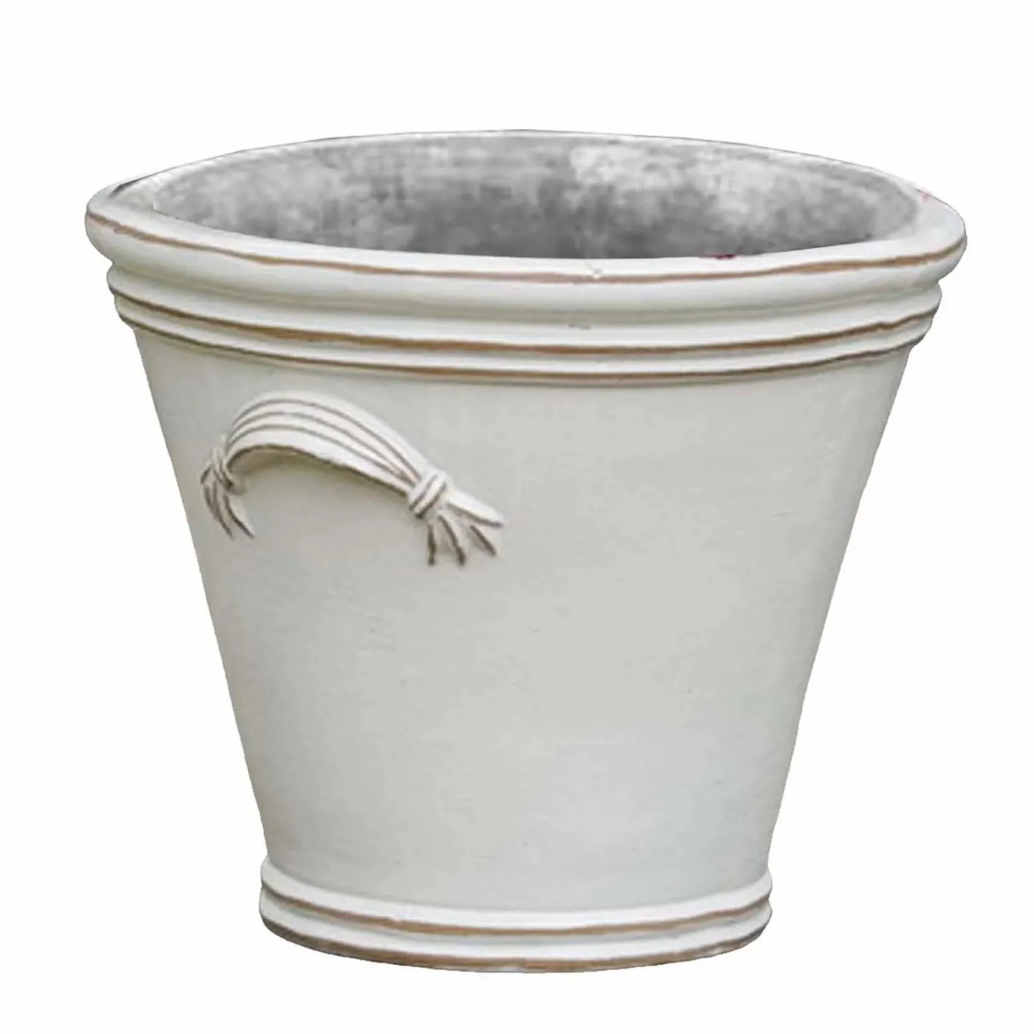 white_fluted_handle_planter_0.webp White Fluted Handle Planter>Roger's Gardens Shop