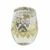 White Twist Stemless Glass>Roger's Gardens Discount