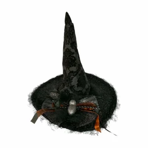 Witch's Hat With Spooky Spider - 19" Tall>Roger's Gardens Store